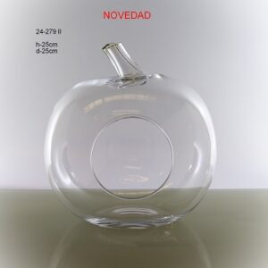 24-279II-MACETA MANZANA H:24 DMAX:24, DBOCA:10CM